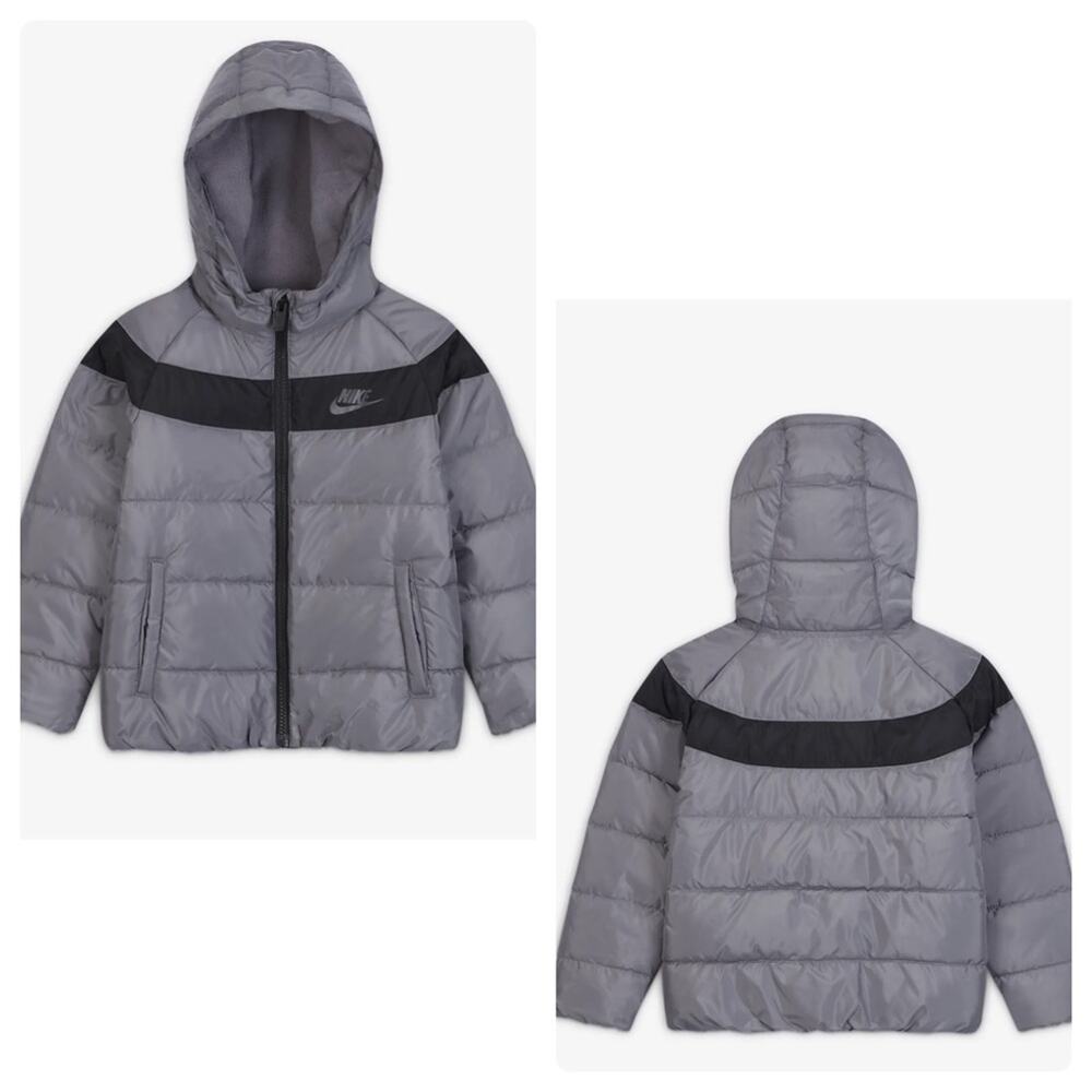Nike NSW Filled Jacket in Gun Smoke